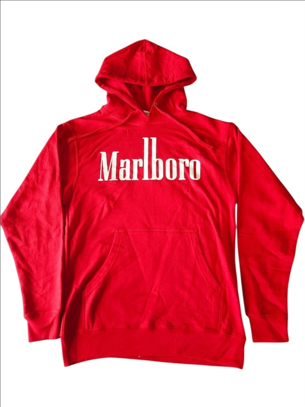 Marlboro Red Logo Pullover Hoodie